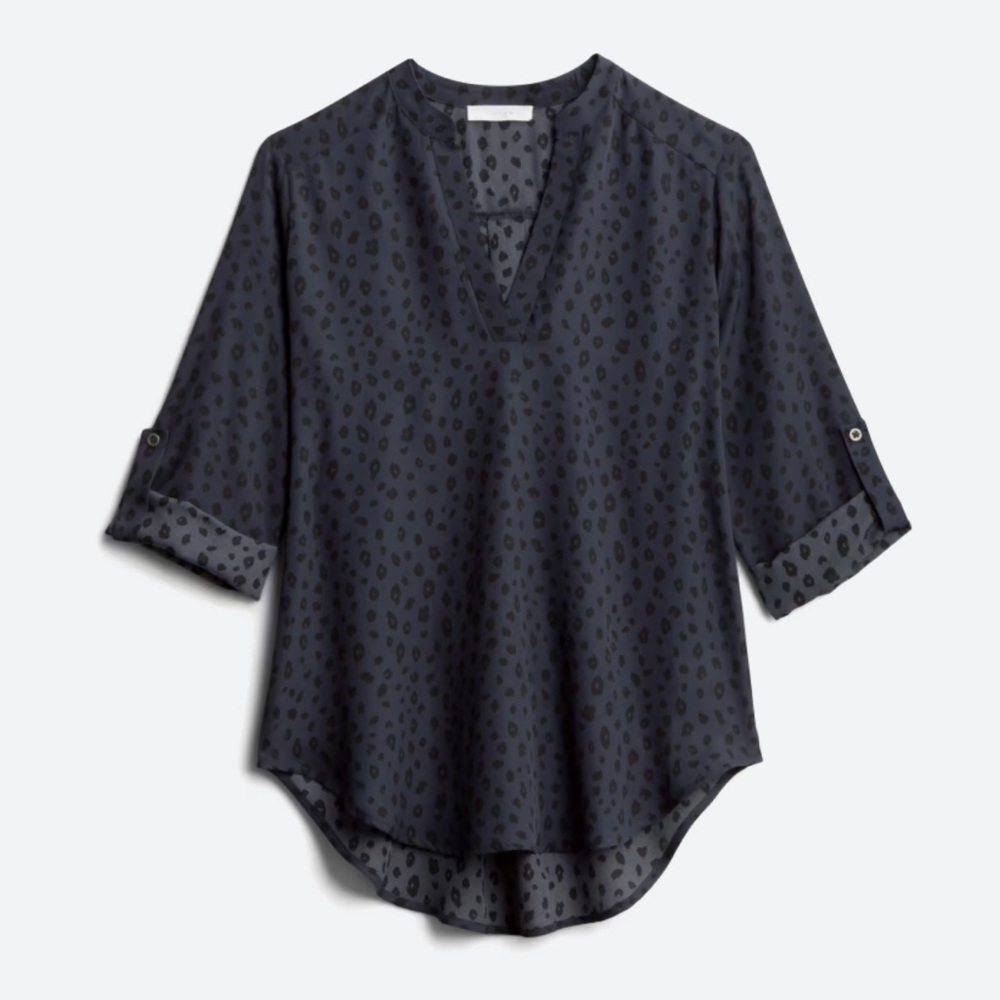 Split Neck Blouse
